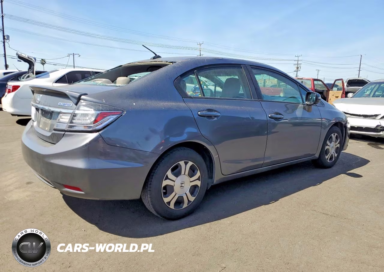 2013 Honda Civic Hybrid L VIN:19XFB4F30DE200855 - 3