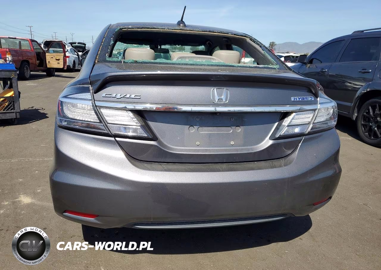 2013 Honda Civic Hybrid L VIN:19XFB4F30DE200855 - 6