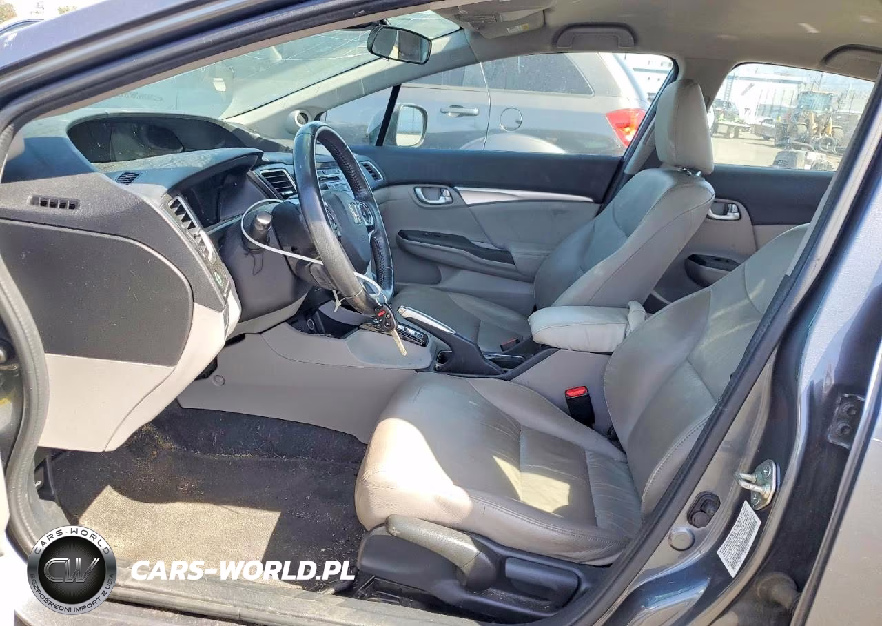 2013 Honda Civic Hybrid L VIN:19XFB4F30DE200855 - 7