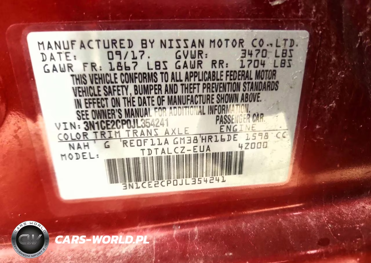 2018 Nissan Versa Note S VIN:3N1CE2CP0JL354241 - 12