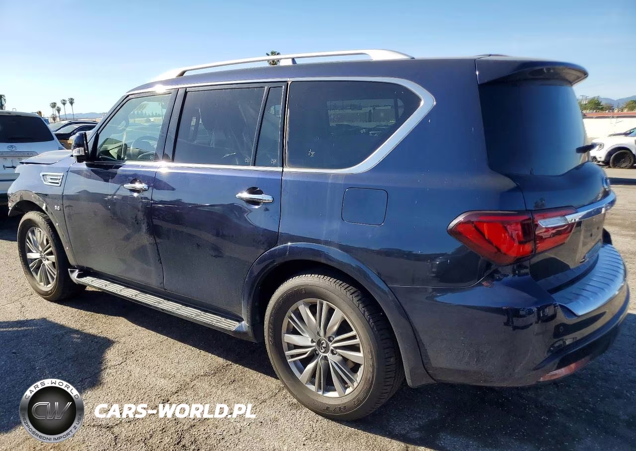 2020 Infiniti Qx80 Luxe VIN:JN8AZ2NF8L9705247 - 2
