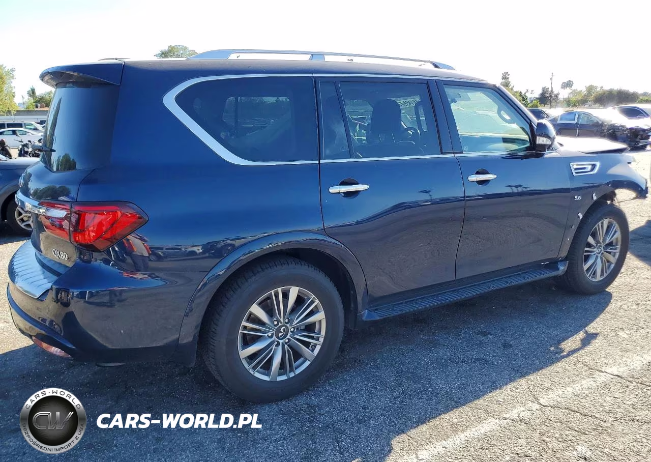 2020 Infiniti Qx80 Luxe VIN:JN8AZ2NF8L9705247 - 3