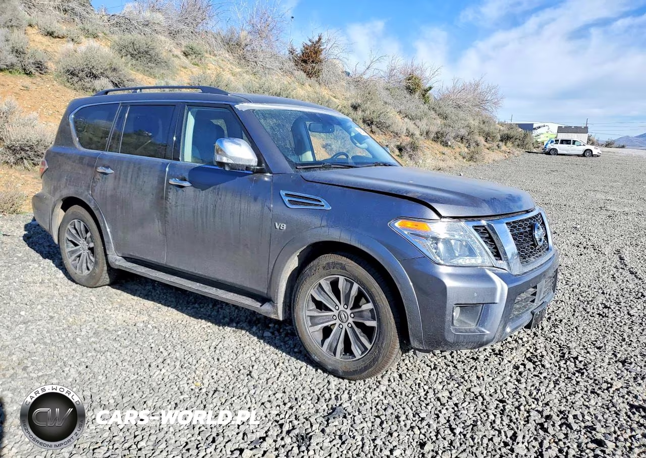 2020 Nissan Armada Sl VIN:JN8AY2ND1LX017068 - 4