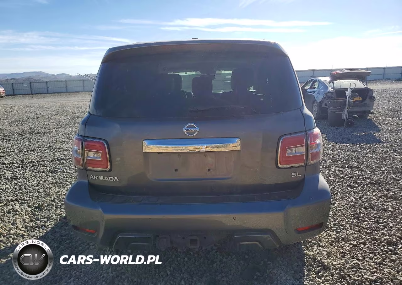 2020 Nissan Armada Sl VIN:JN8AY2ND1LX017068 - 6