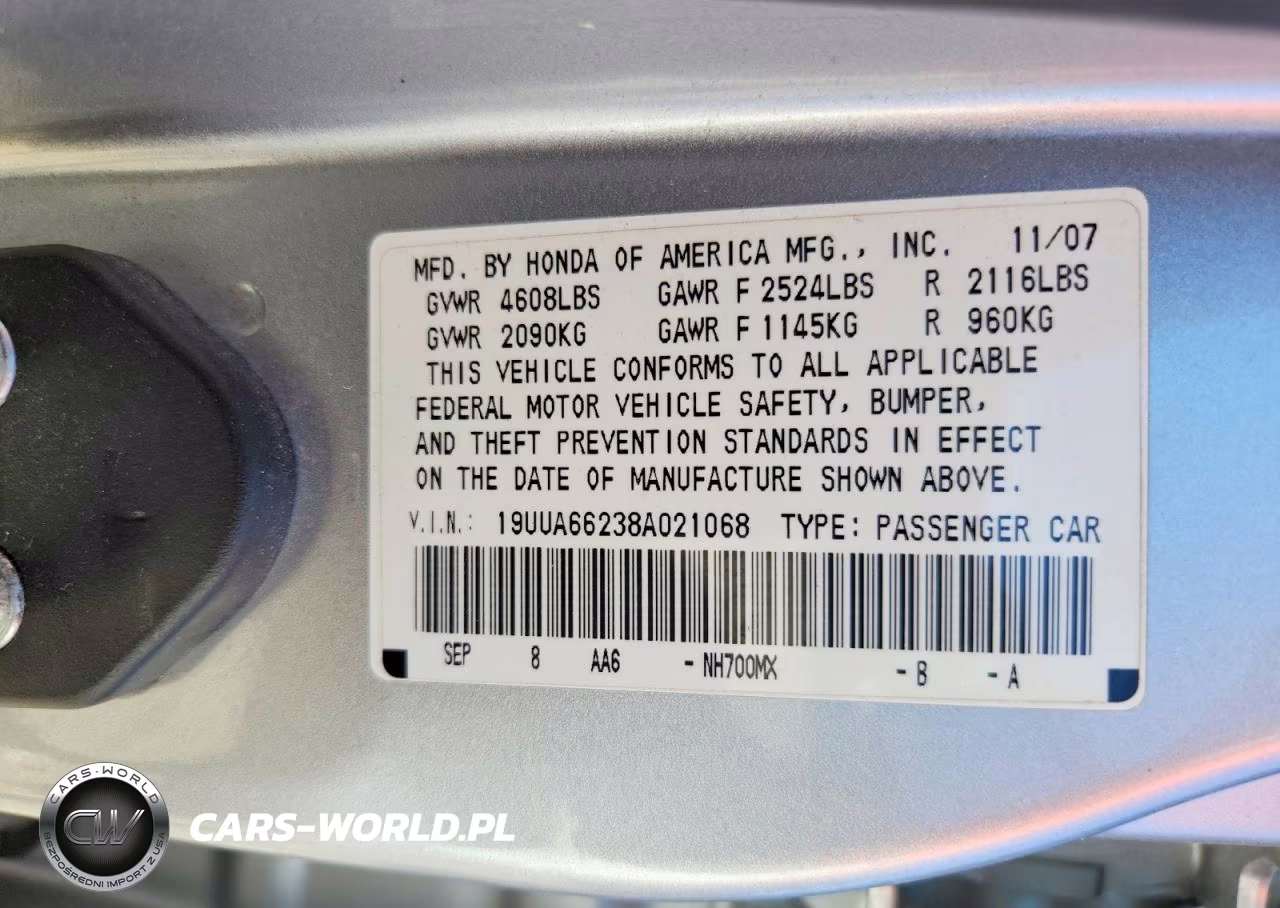 2008 Acura Tl VIN:19UUA66238A021068 - 13
