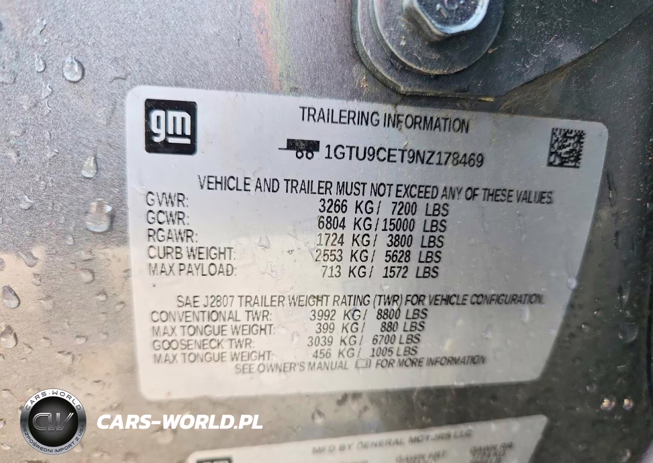 2022 GMC Sierra Limited K1500 Elevation VIN:1GTU9CET9NZ178469 - 12