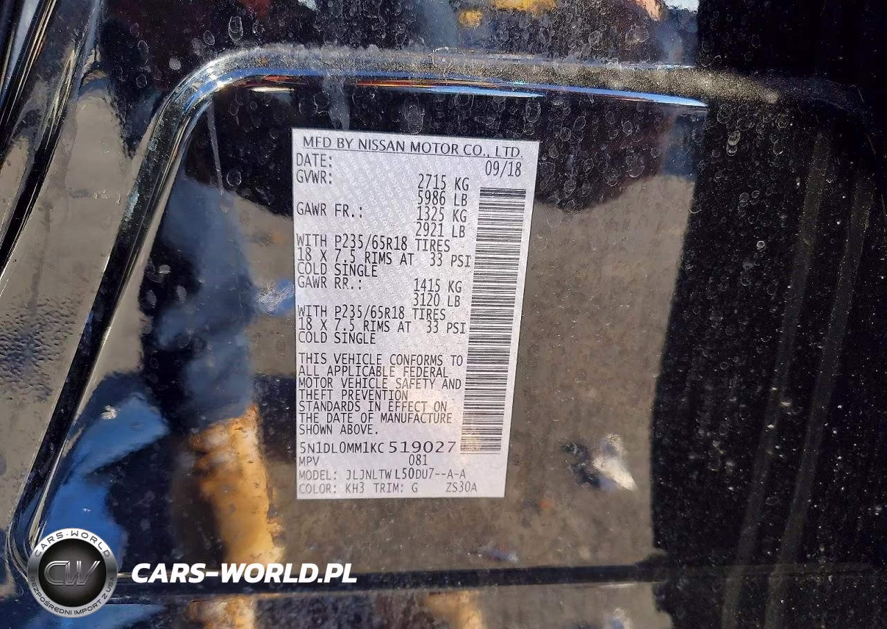 2019 Infiniti Qx60 Luxe VIN:5N1DL0MM1KC519027 - 14