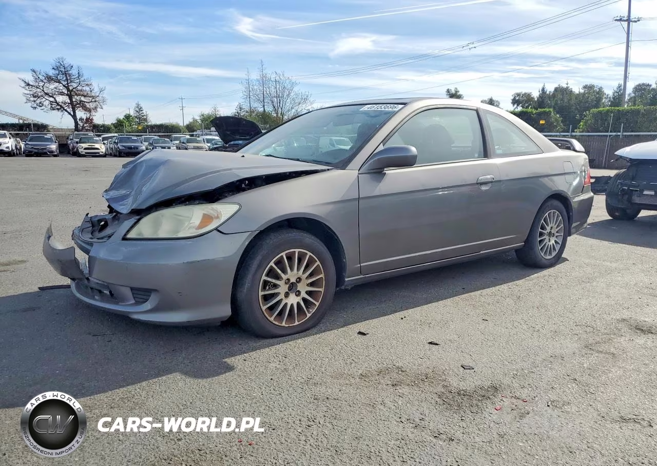 2005 Honda Civic Ex VIN:1HGEM22915L030942 - 1