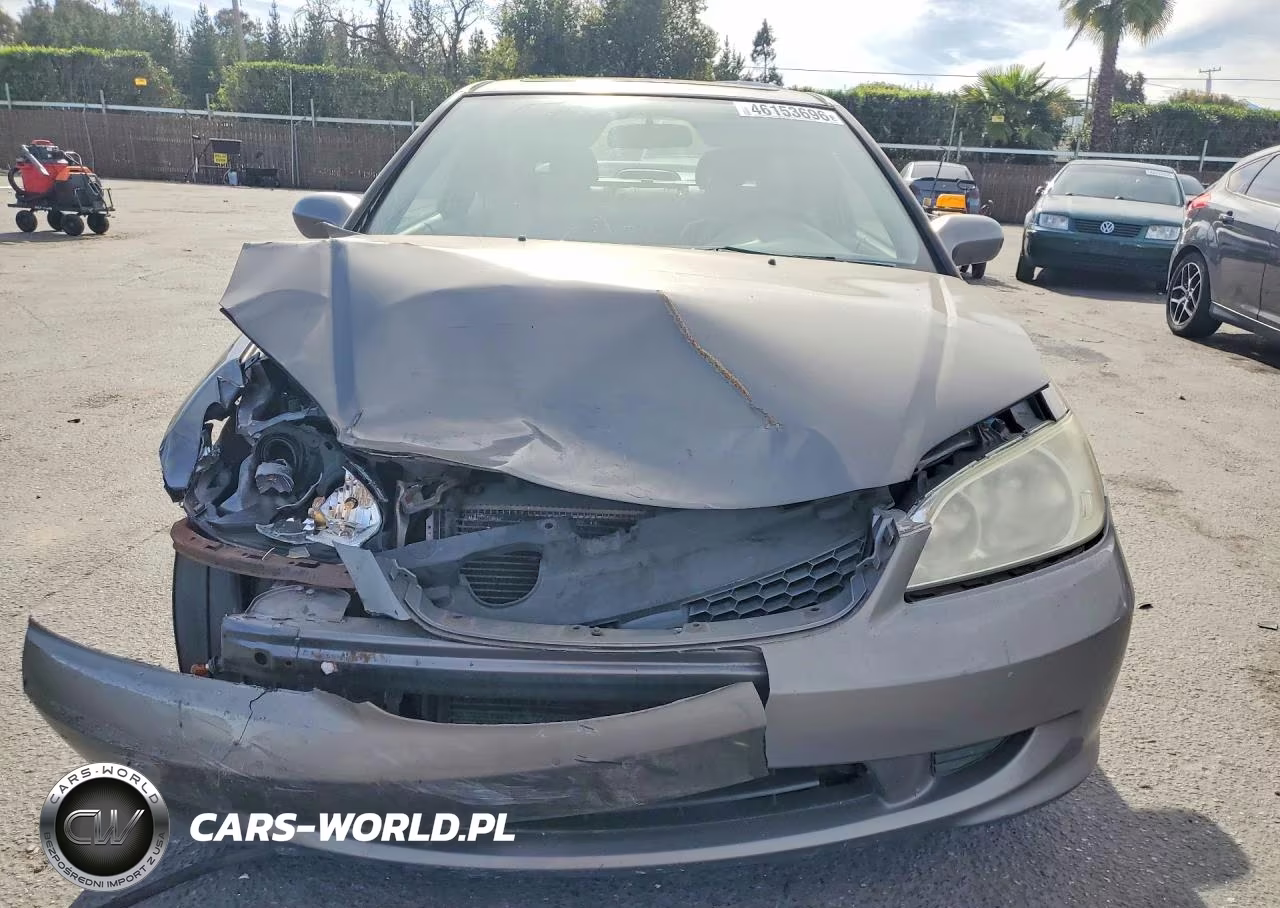 2005 Honda Civic Ex VIN:1HGEM22915L030942 - 5