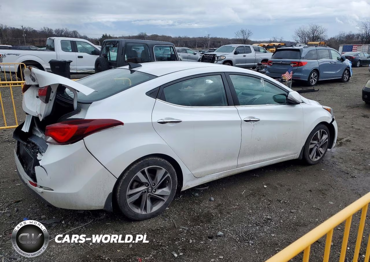 2016 Hyundai Elantra Limited VIN:5NPDH4AE1GH733764 - 3