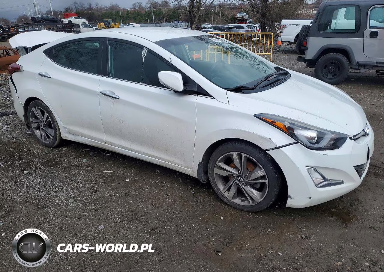 2016 Hyundai Elantra Limited VIN:5NPDH4AE1GH733764 - 4