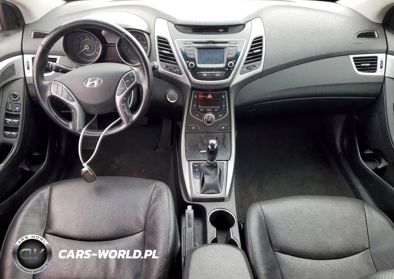 2016 Hyundai Elantra Limited VIN:5NPDH4AE1GH733764 - 8
