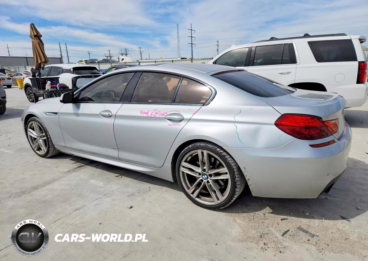 2015 BMW 640 I Gran Coupe VIN:WBA6A0C50FD318262 - 2