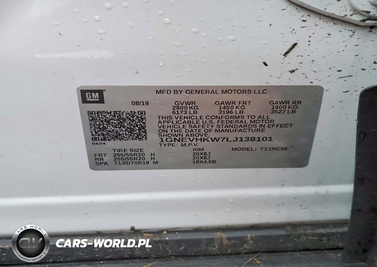 2020 Chevrolet Traverse Lt VIN:1GNEVHKW7LJ138101 - 13