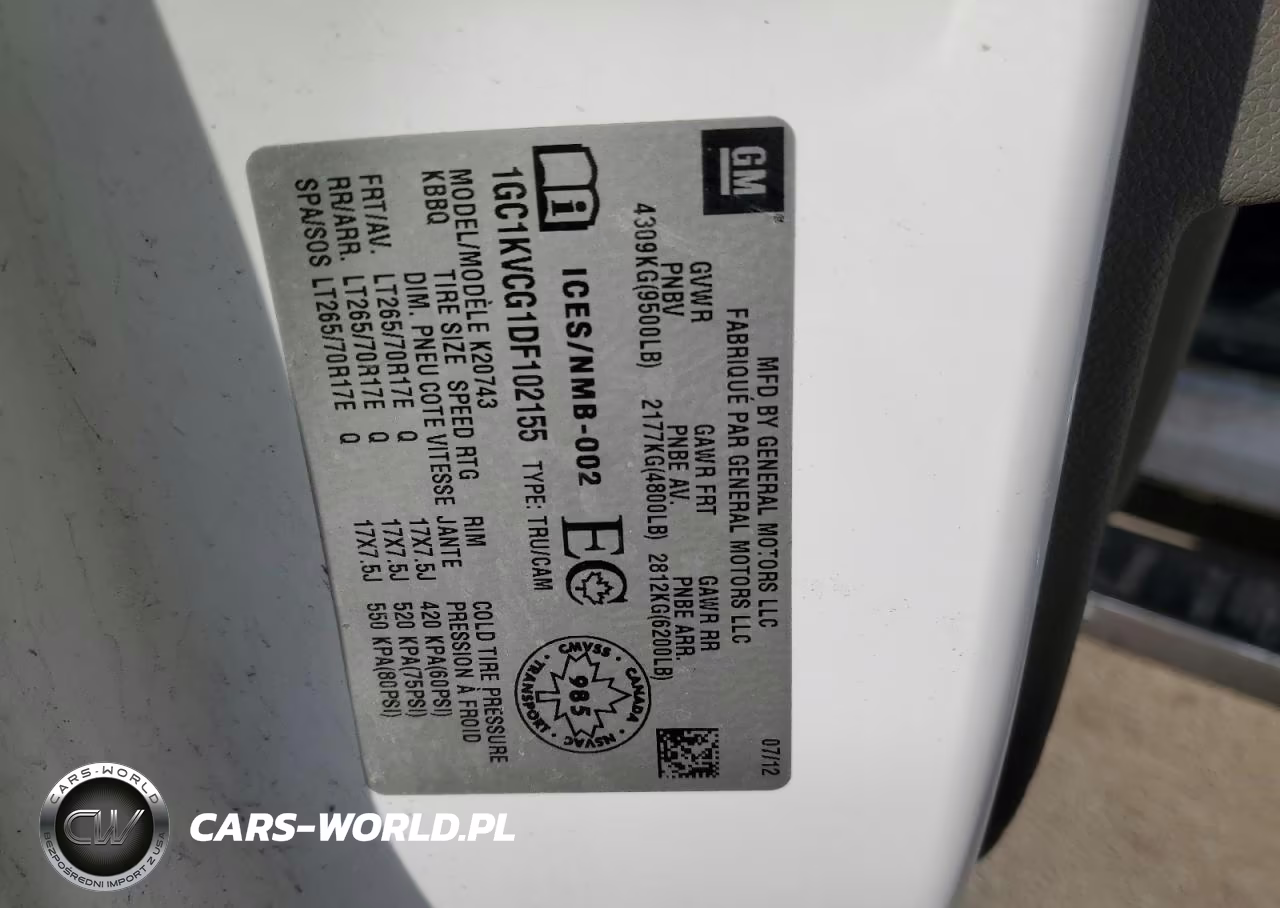 2013 Chevrolet Silverado K2500 Heavy Duty VIN:1GC1KVCG1DF102155 - 12