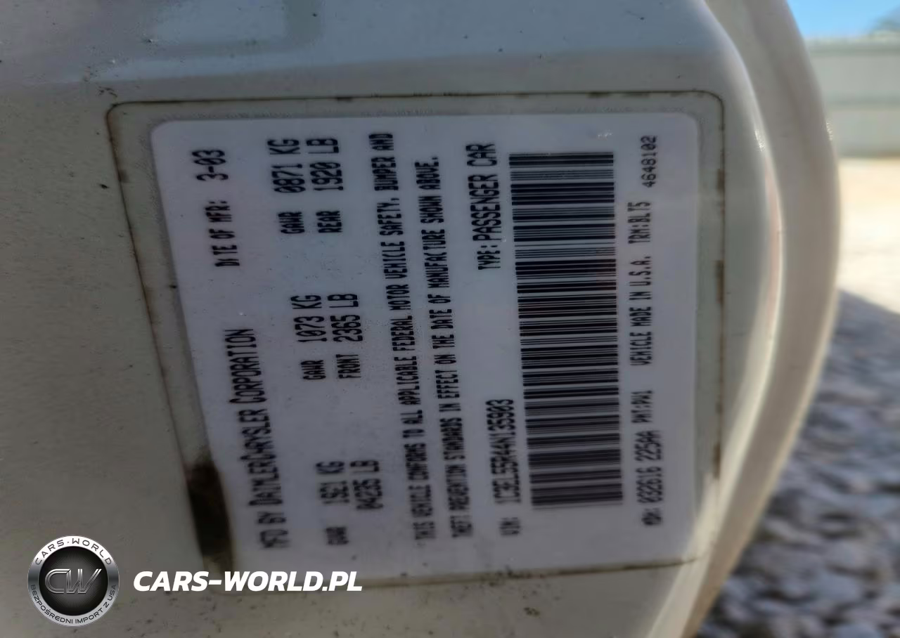 2004 Chrysler Sebring Lxi VIN:1C3EL55R44N135903 - 13
