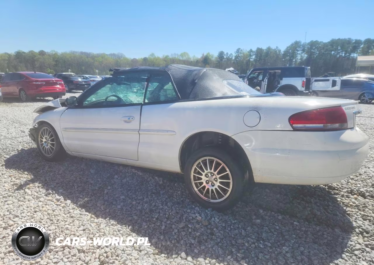 2004 Chrysler Sebring Lxi VIN:1C3EL55R44N135903 - 2