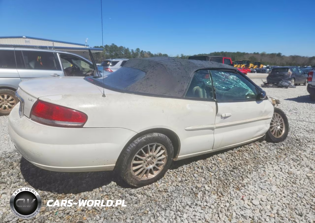 2004 Chrysler Sebring Lxi VIN:1C3EL55R44N135903 - 3
