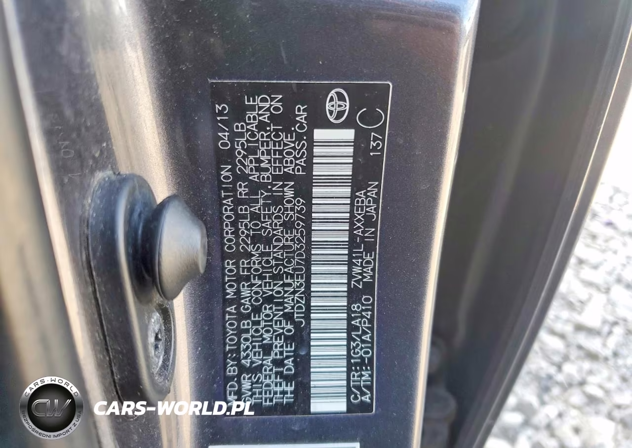 2013 Toyota Prius V Five VIN:JTDZN3EU7D3259739 - 12