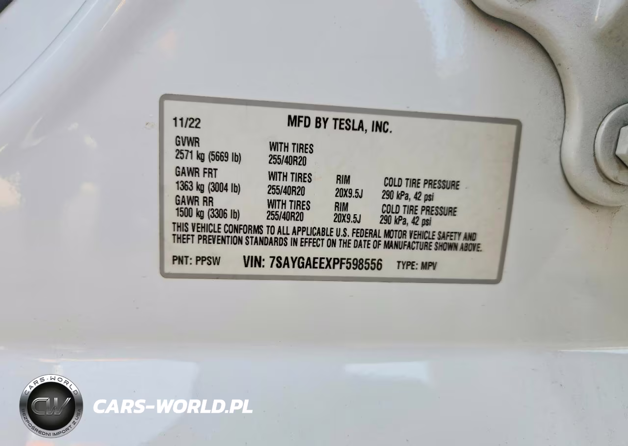 2023 Tesla Model Y VIN:7SAYGAEEXPF598556 - 14