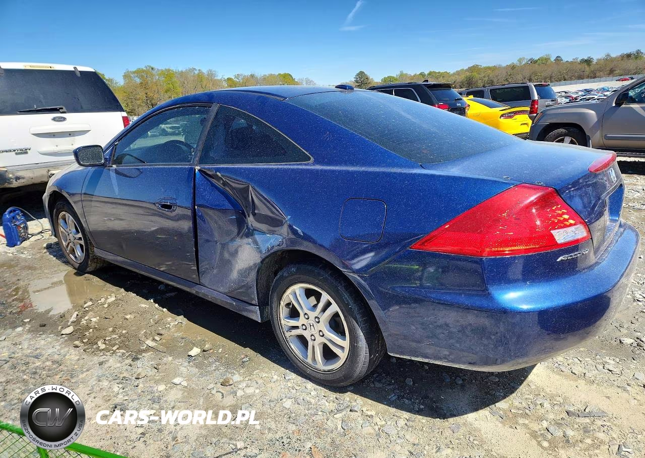 2007 Honda Accord Ex VIN:1HGCM72657A004255 - 2