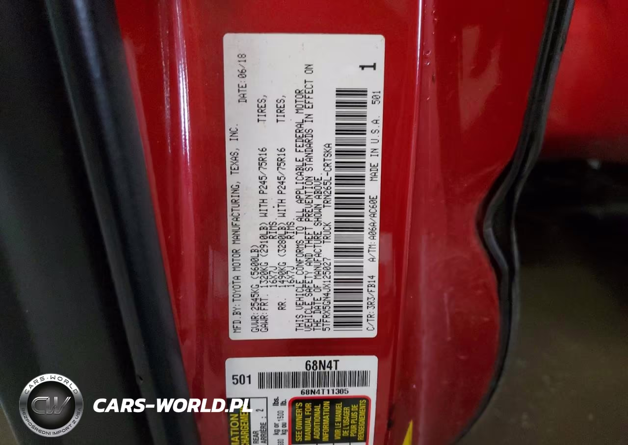 2018 Toyota Tacoma Access Cab VIN:5TFRX5GN4JX125027 - 13