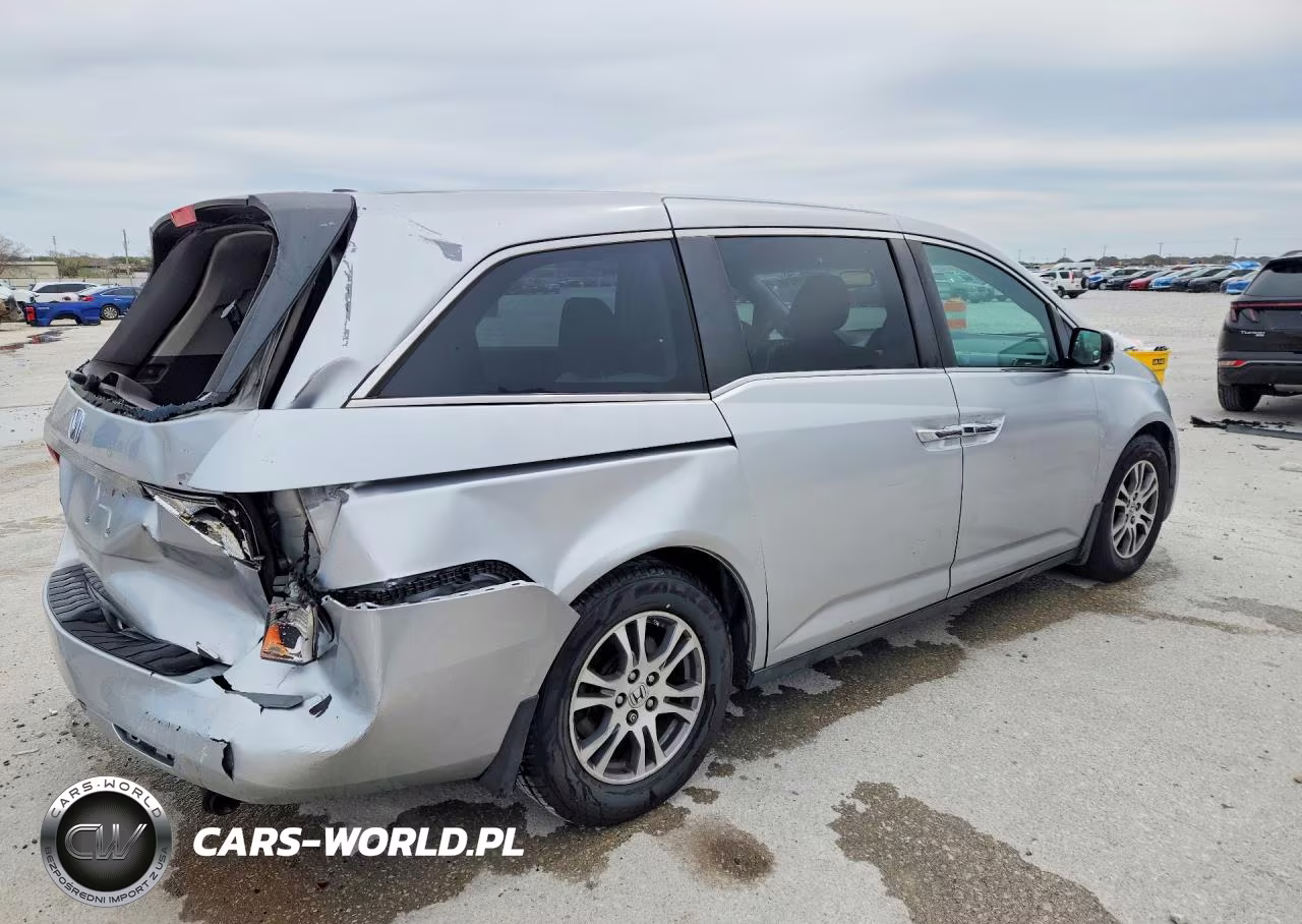 2012 Honda Odyssey Exl VIN:5FNRL5H66CB146414 - 3