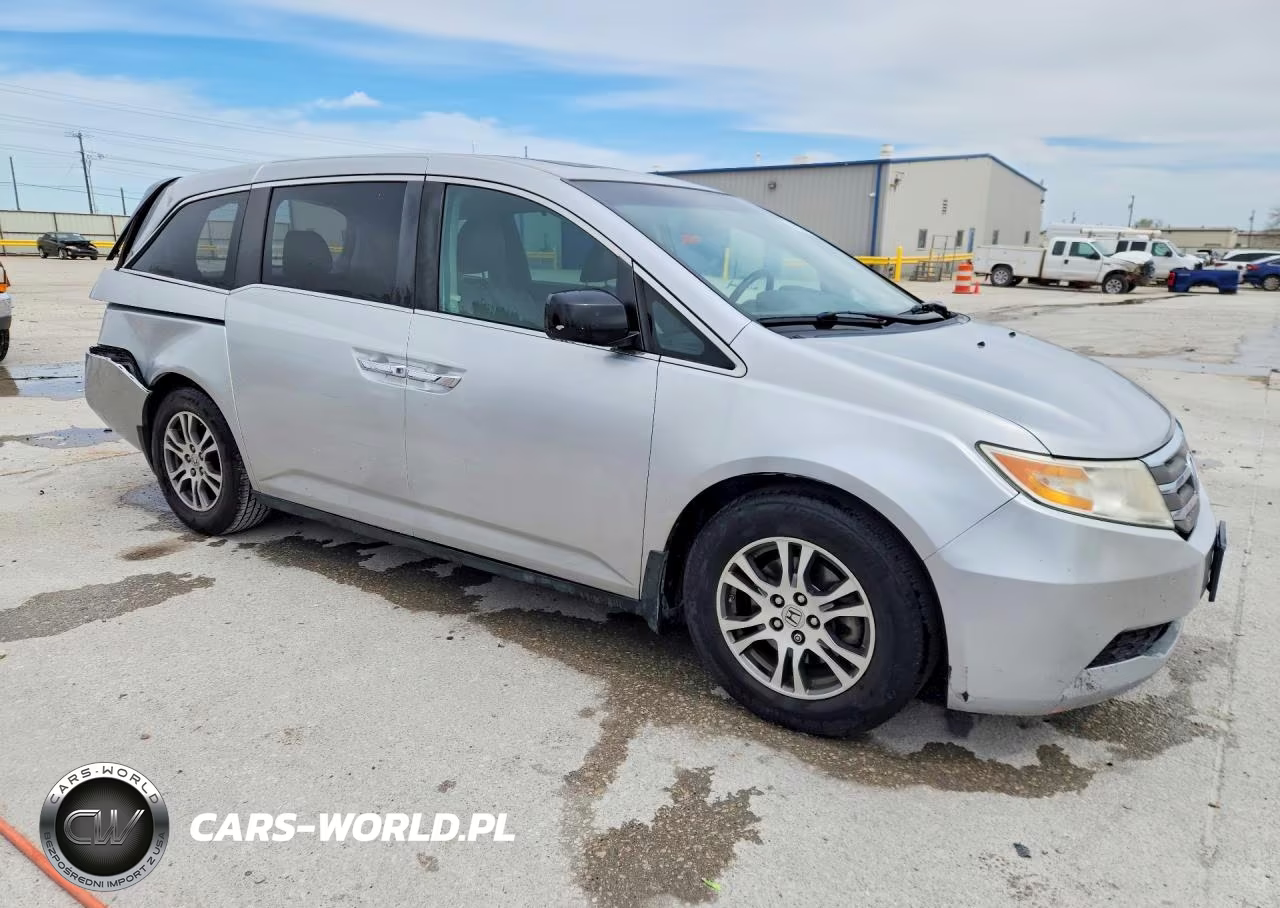 2012 Honda Odyssey Exl VIN:5FNRL5H66CB146414 - 4
