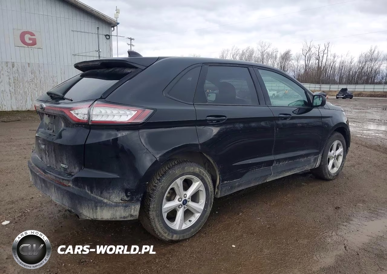 2017 Ford Edge Se VIN:2FMPK4G91HBC68002 - 3