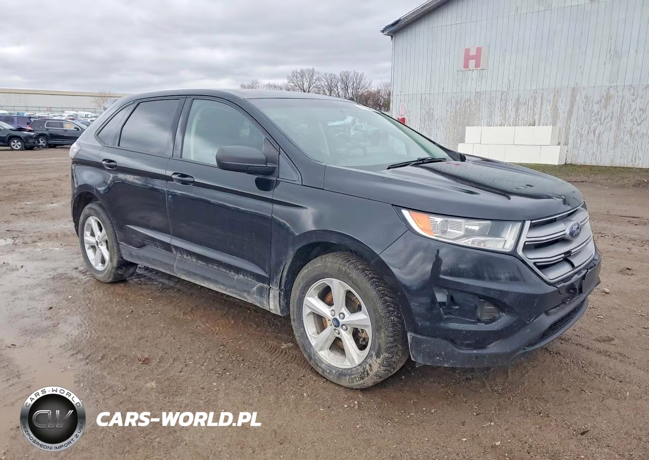 2017 Ford Edge Se VIN:2FMPK4G91HBC68002 - 4