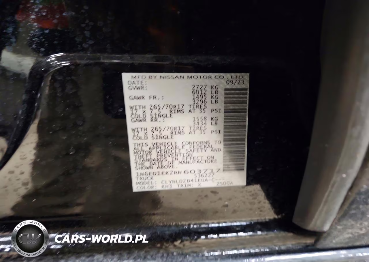 2024 Nissan Frontier Pro-4X VIN:1N6ED1EK2RN603717 - 12