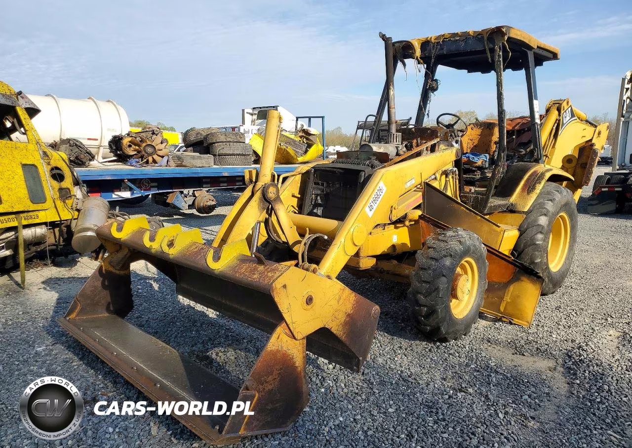 1998 Caterpillar Backhoe VIN:4ZN16166 - 2