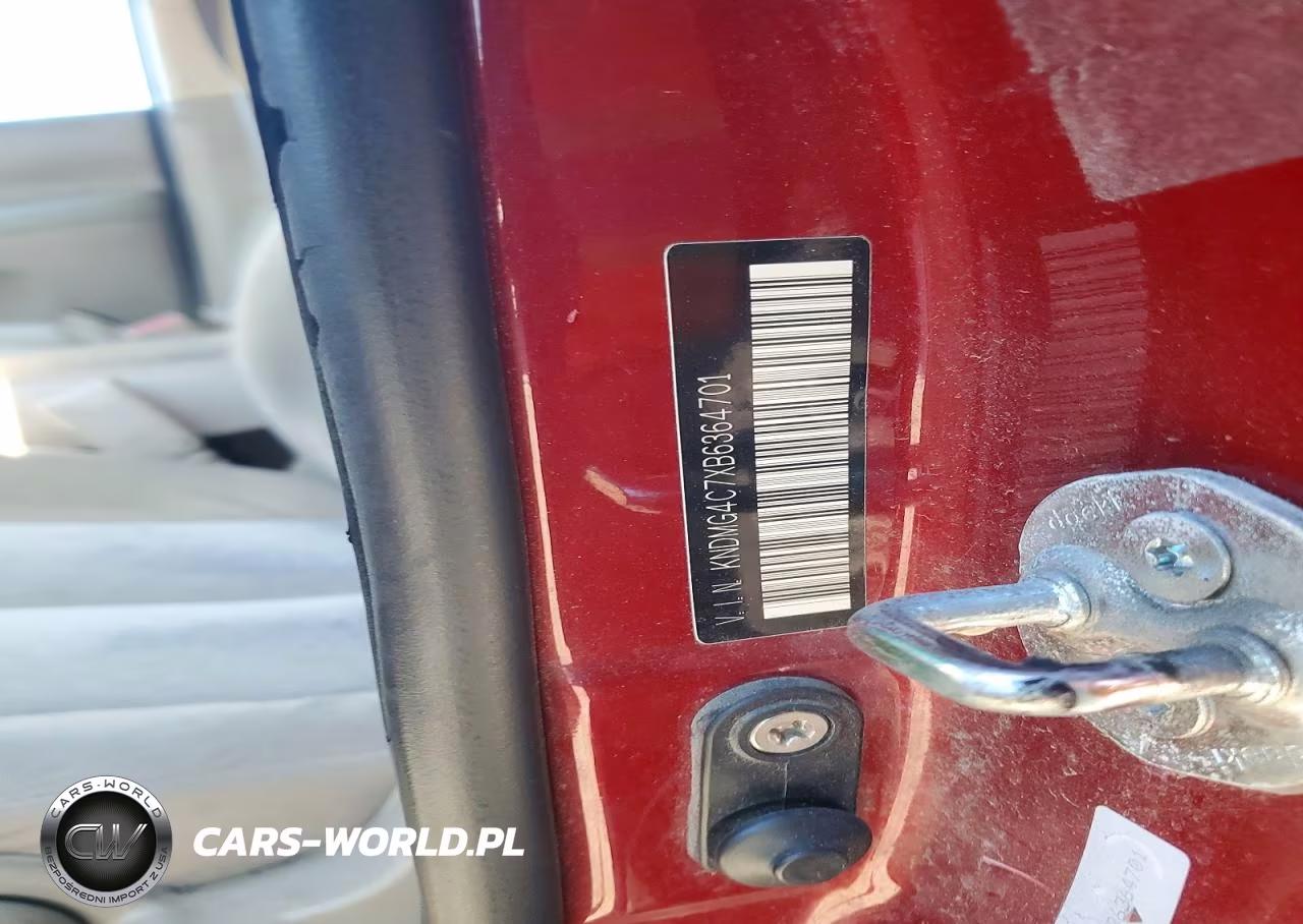 2011 Kia Sedona Lx VIN:KNDMG4C7XB6364701 - 13