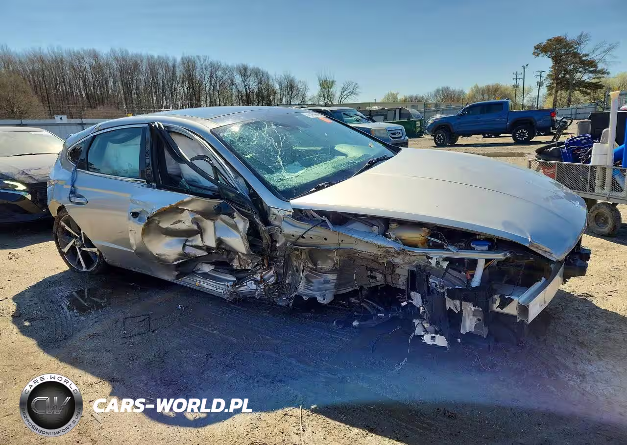 2022 Hyundai Sonata Sel Plus VIN:5NPEJ4J29NH136812 - 4