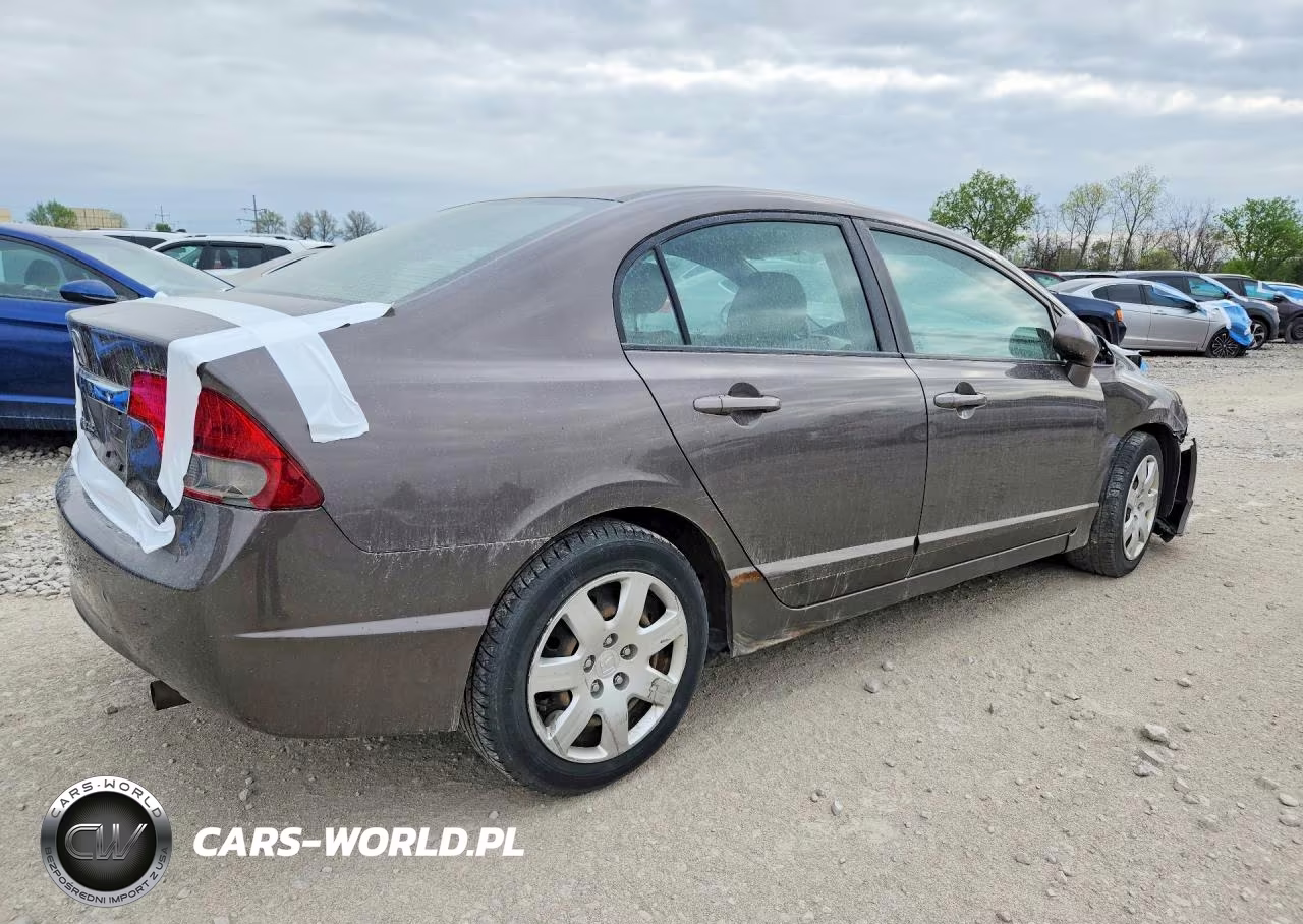 2011 Honda Civic Lx VIN:19XFA1F53BE000651 - 3