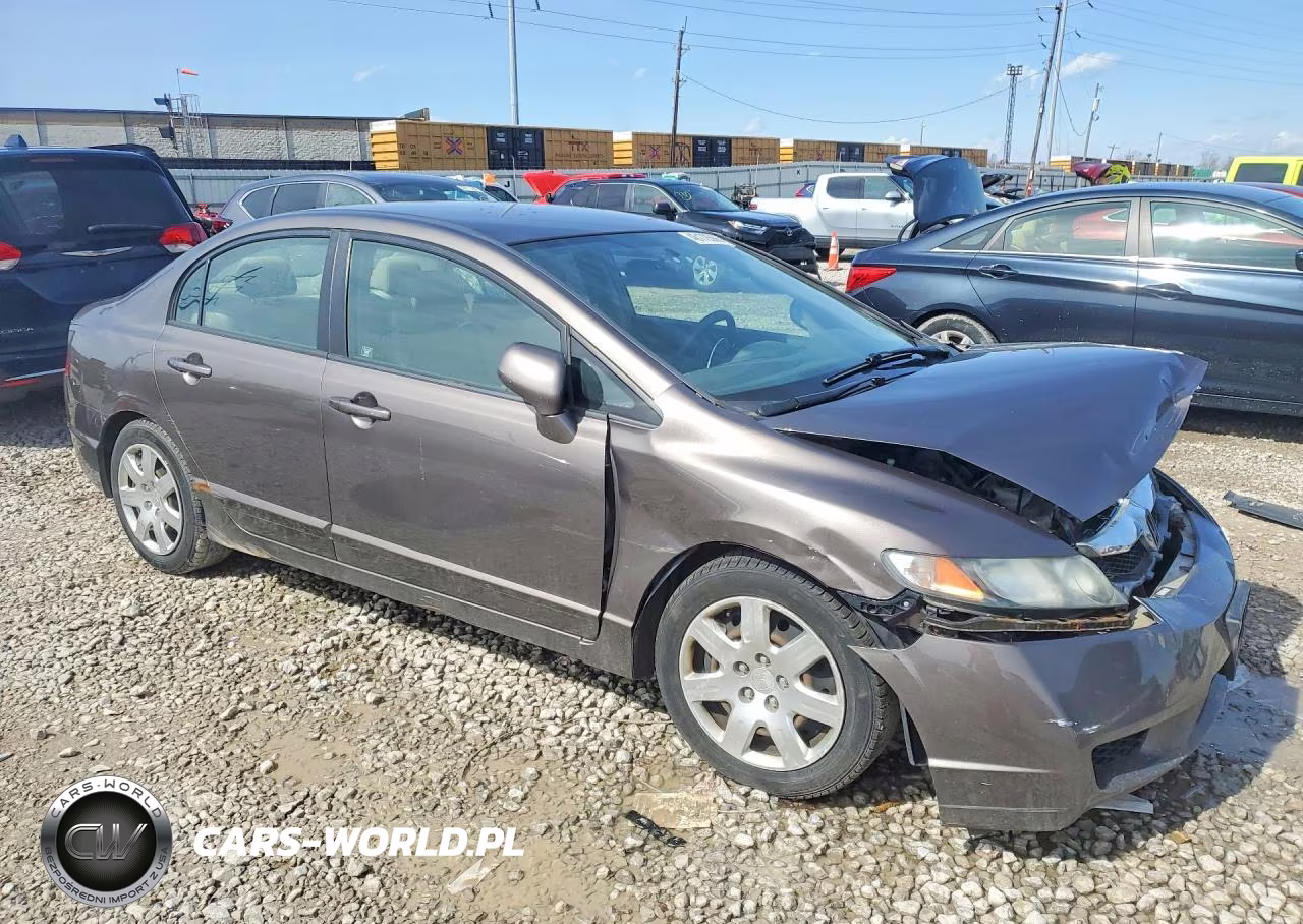 2011 Honda Civic Lx VIN:19XFA1F53BE000651 - 4