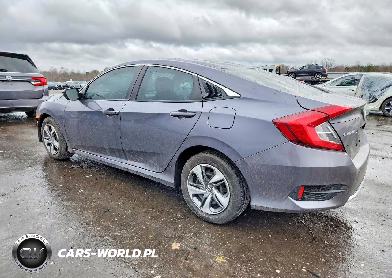 2019 Honda Civic Lx VIN:2HGFC2F63KH575654 - 2