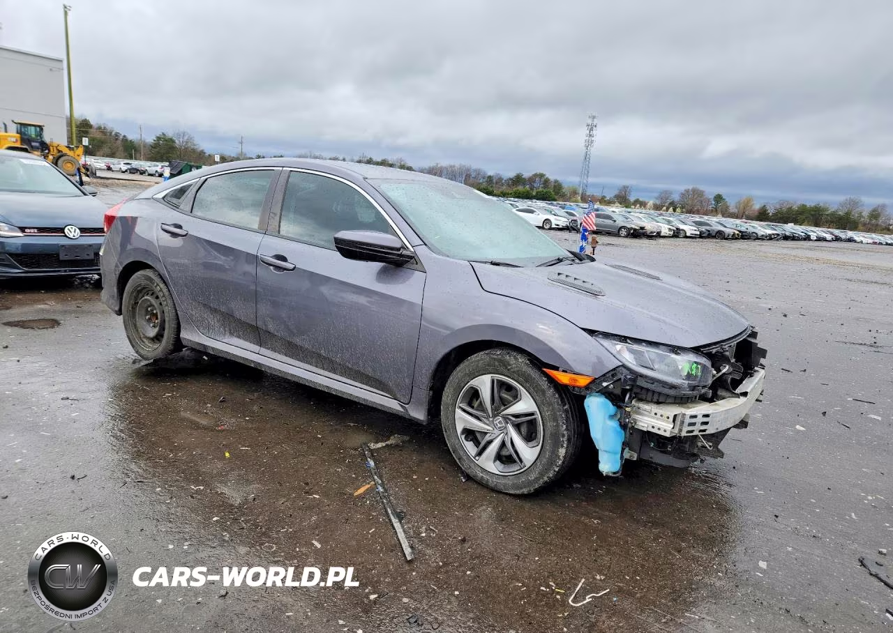 2019 Honda Civic Lx VIN:2HGFC2F63KH575654 - 4