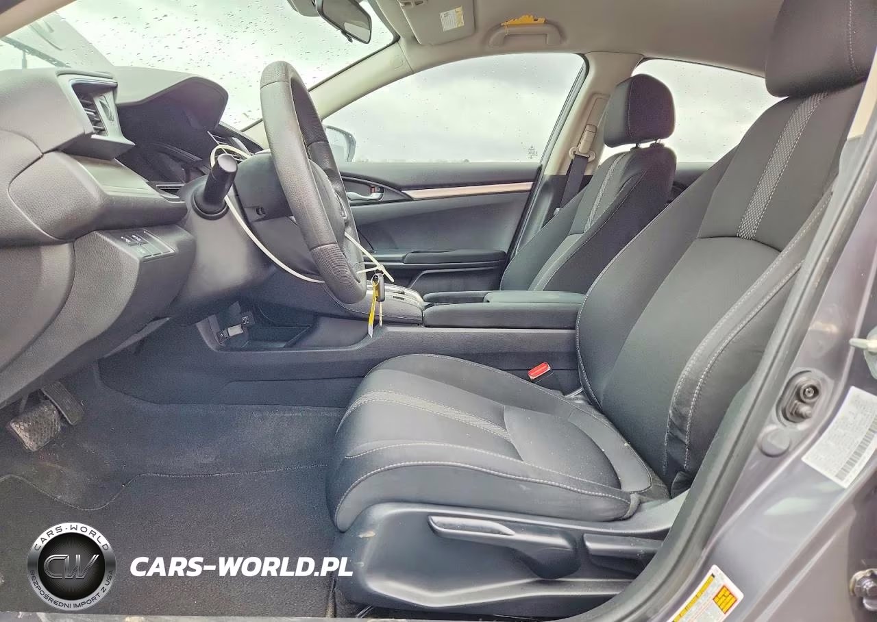 2019 Honda Civic Lx VIN:2HGFC2F63KH575654 - 7