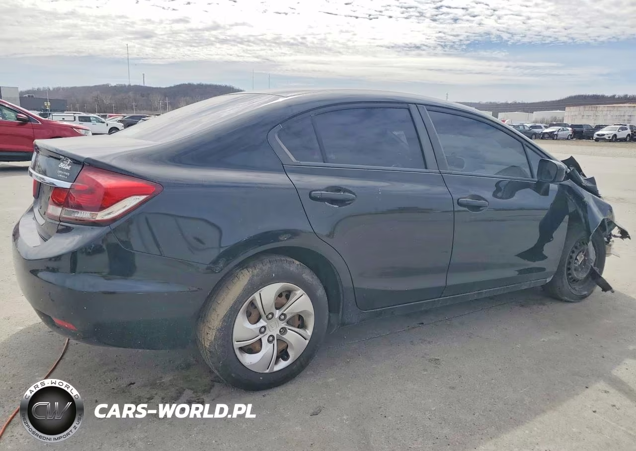 2014 Honda Civic Lx VIN:19XFB2F56EE032601 - 3