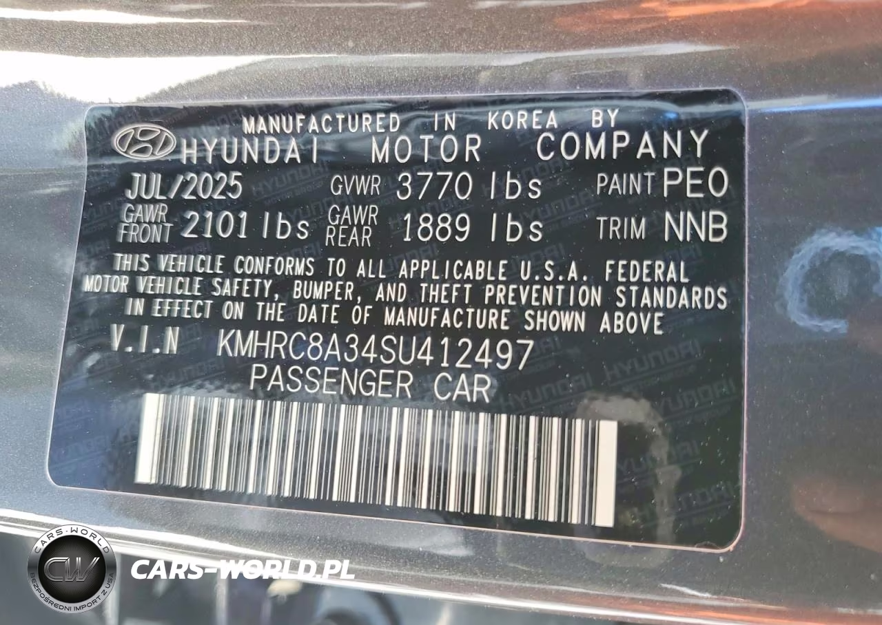 2025 Hyundai Venue Limited VIN:KMHRC8A34SU412497 - 14