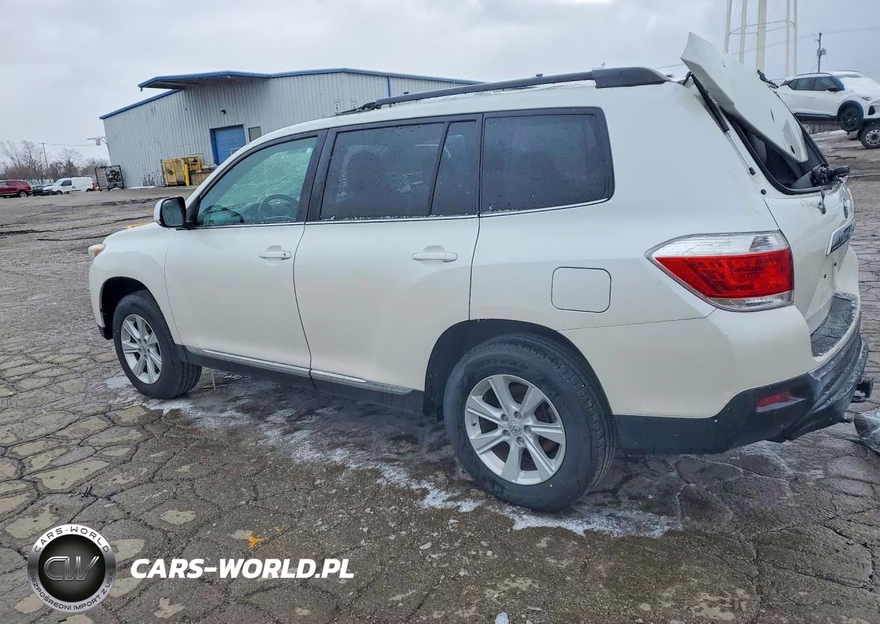 2012 Toyota Highlander Se VIN:5TDBK3EH7CS154323 - 2