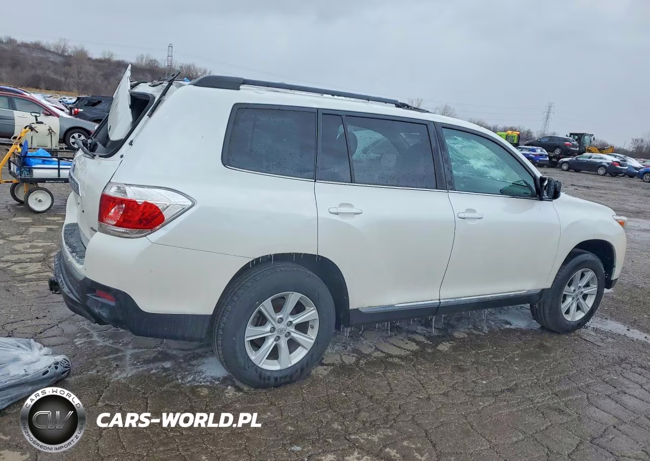 2012 Toyota Highlander Se VIN:5TDBK3EH7CS154323 - 3