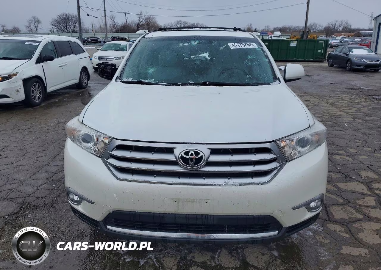 2012 Toyota Highlander Se VIN:5TDBK3EH7CS154323 - 5