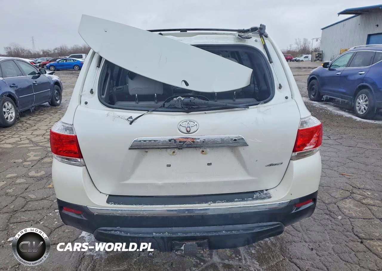 2012 Toyota Highlander Se VIN:5TDBK3EH7CS154323 - 6