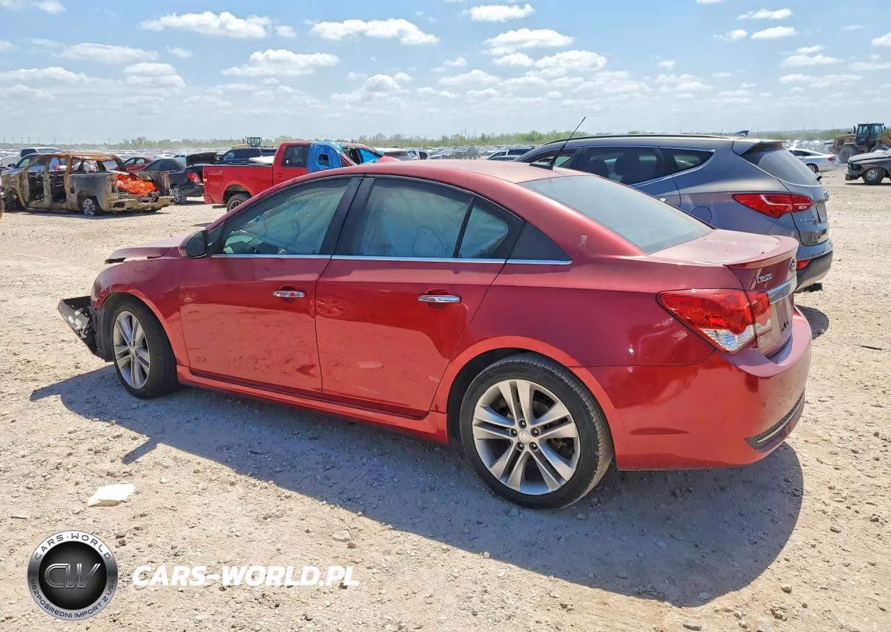 2012 Chevrolet Cruze Ltz VIN:1G1PH5SC2C7295683 - 2