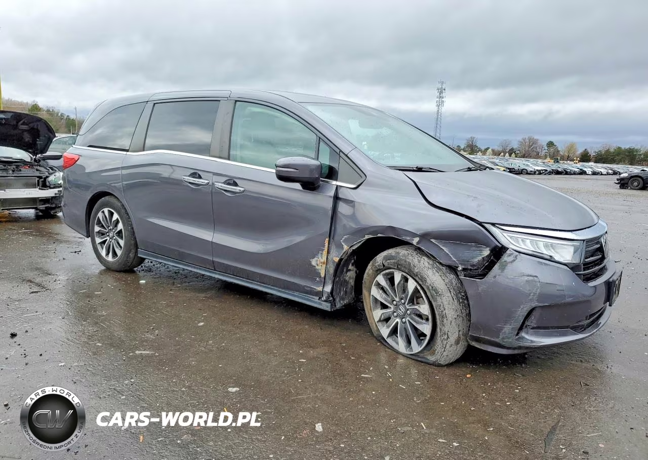 2022 Honda Odyssey Exl VIN:5FNRL6H78NB060734 - 4