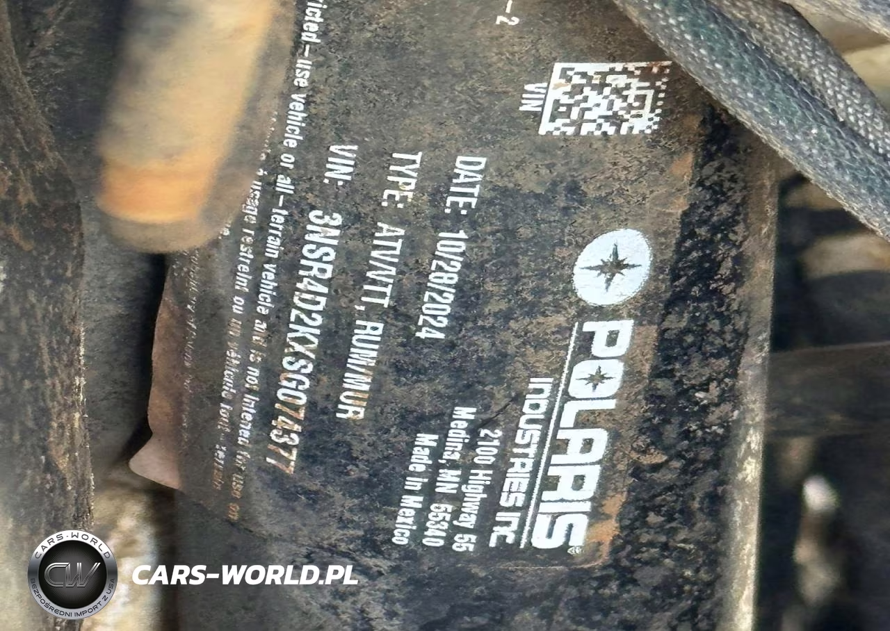 2025 Polaris Rzr VIN:3NSR4D2KXSG074377 - 10