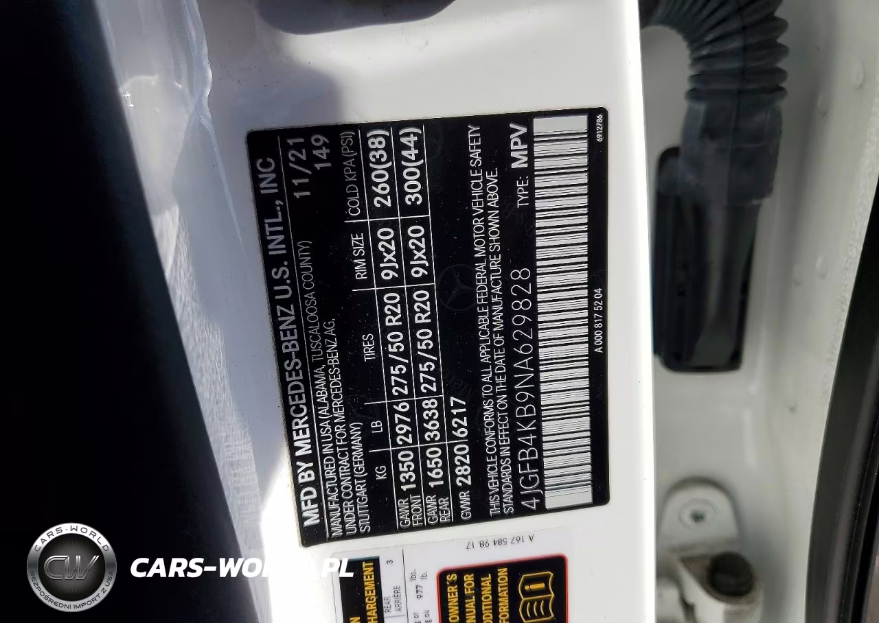 2022 Mercedes Benz Gle 350 4Matic VIN:4JGFB4KB9NA629828 - 13