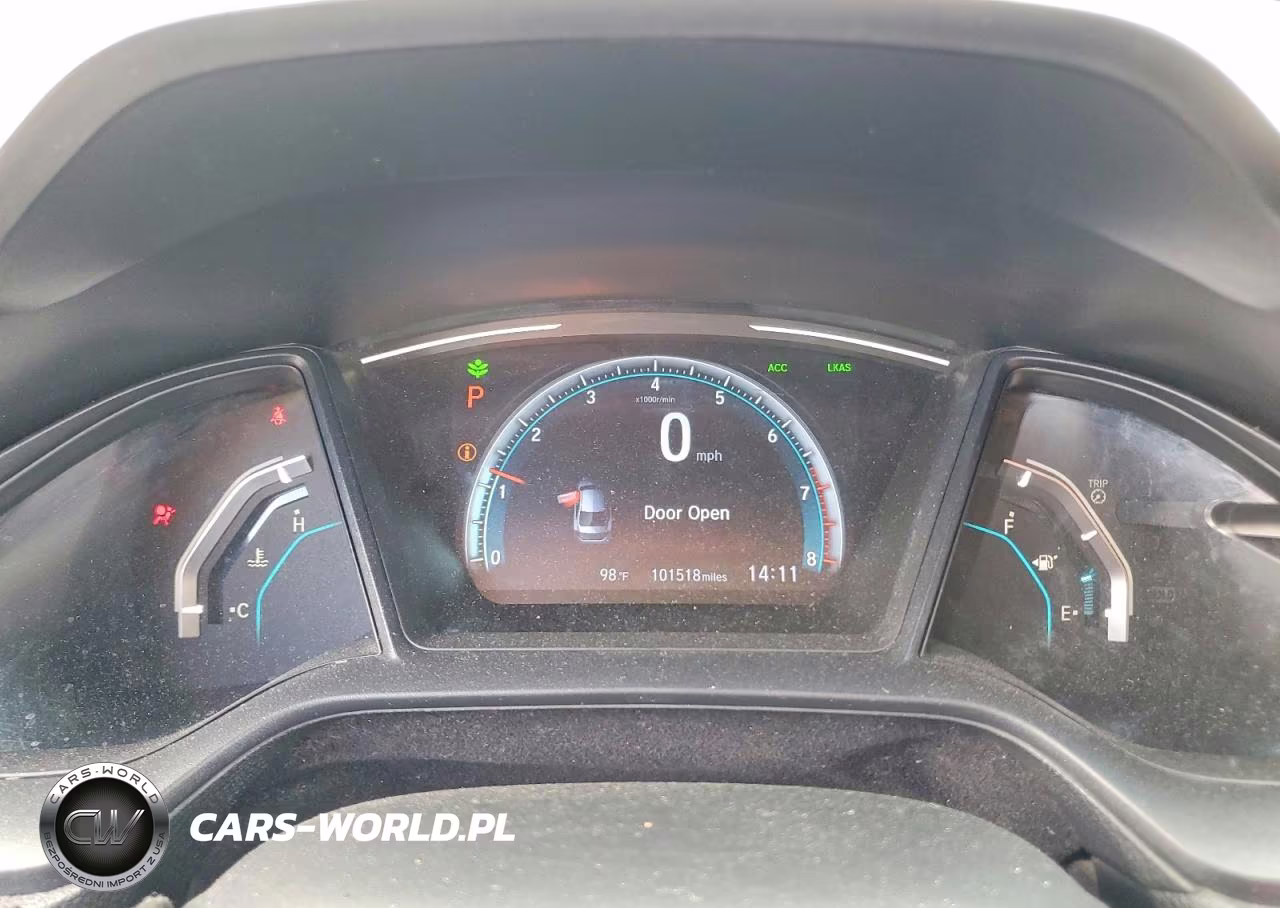 2019 Honda Civic Lx VIN:2HGFC2F62KH564757 - 9